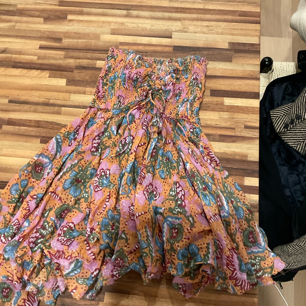 Free people strapless top